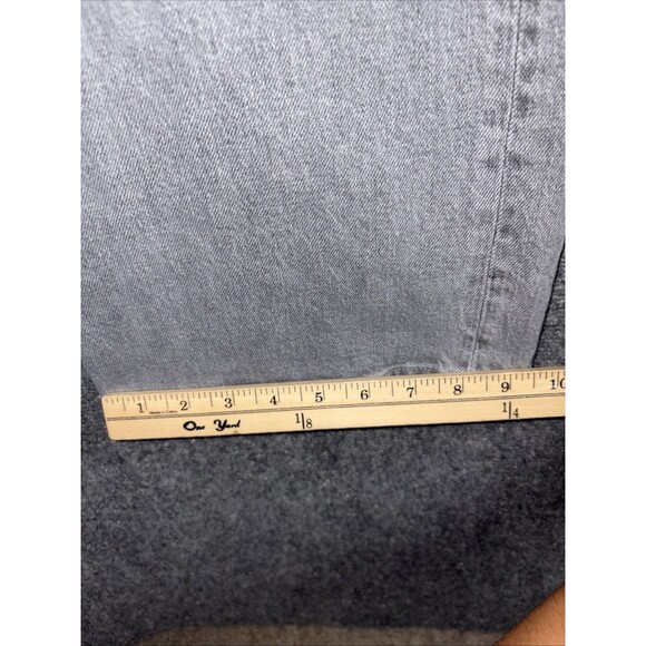 Pilcro Jeans Womens Size 26 Gray Straight High Rise - Picture 8 of 9